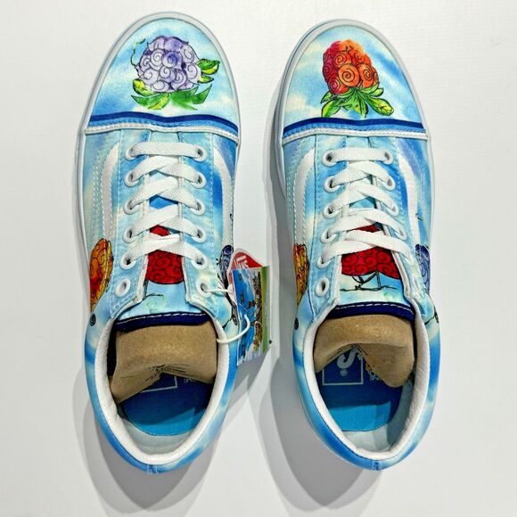 NWOB Vans Old Skool One Piece Devil Fruit Sneakers Women's Size 9 Men's 7.5 - Picture 5 of 10